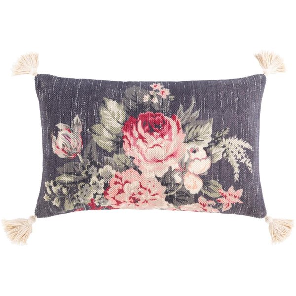 Surya Surya DPH003-2214 14 x 22 in. Daphne Hand Woven Pillow Cover - 100 Percent Cotton DPH003-2214